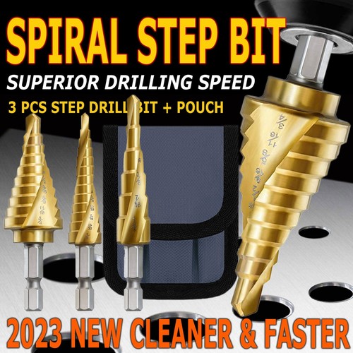3pcs drill bit set titanium - drill,