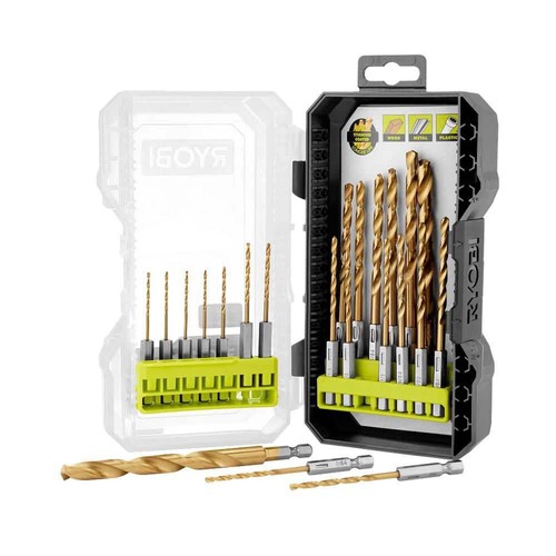 Ryobi piece titanium - 22-piece, drill